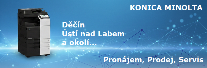 Konica Minolta kopirka pronajem prodej dece computers